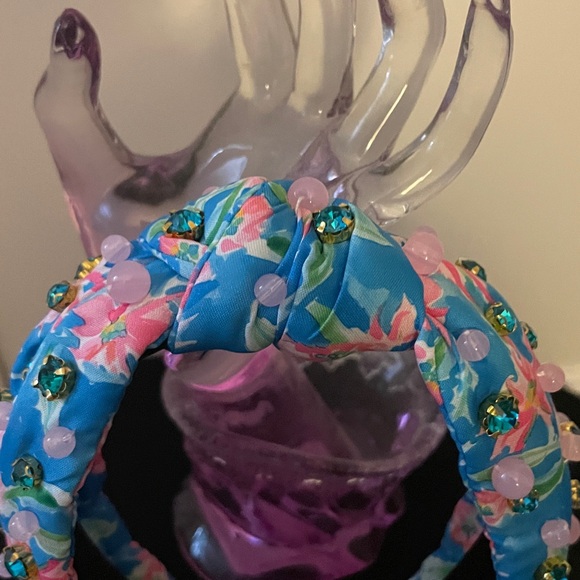 Floral Beaded Headband - Picture 6 of 7